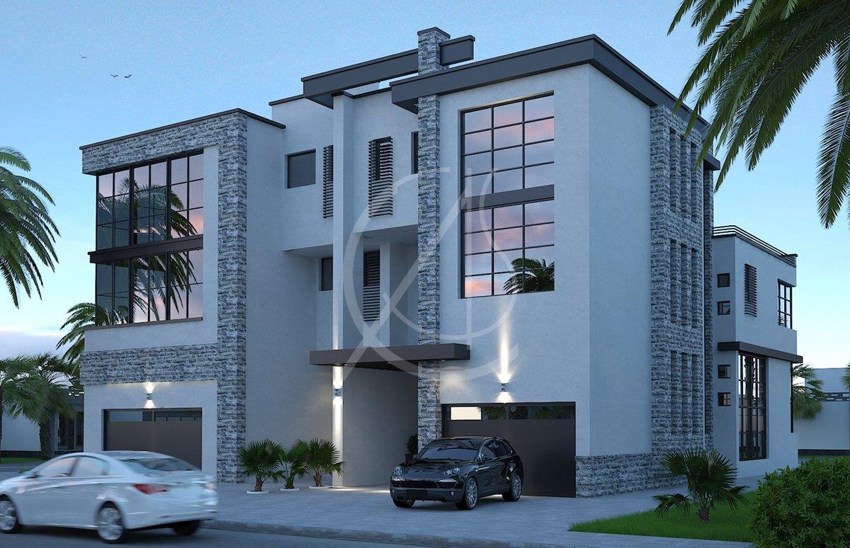 Architectural view of the Eagle Tower development in Juba