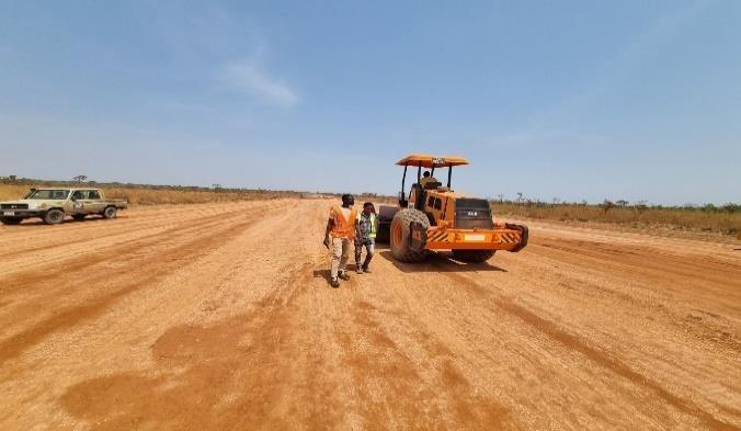 Eagle water tanker fleet operating at an oilfield site